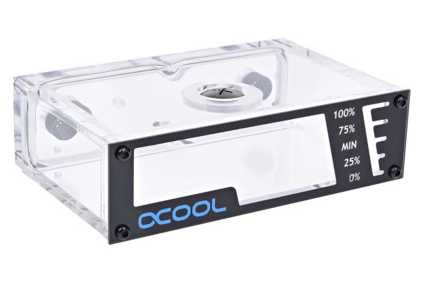 Alphacool Repack, Svart, Transparent, Vätska, Akryl, mässing, 148 mm, 99 mm, 43 mm