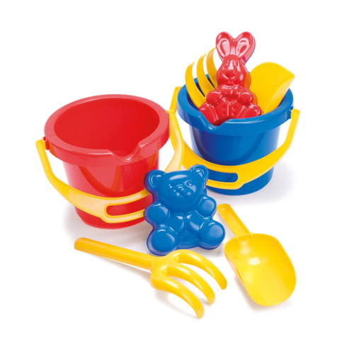 Dantoy - Bucket Set in Net, 4 pcs (1429)