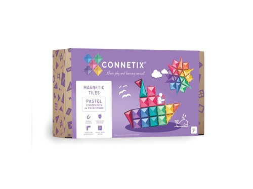 Starter Pack Magnetset med 64 delar - Pastel, bild 3