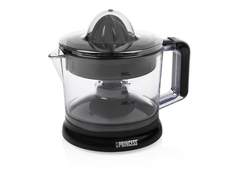 Princess 201004, Svart, Transparent, 1 l, 1 m, Plast, 25 W, 220 - 240 V