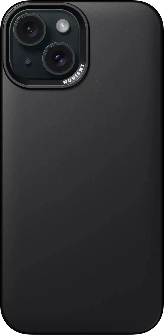 NUDIENT iPhone 15 Thin skal MagSafe Ink black, bild 2