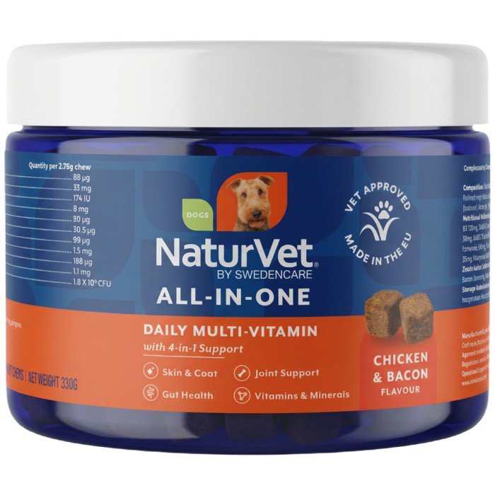 Naturvet by Swedencare Daily Multivitamin Soft Chew 120 st