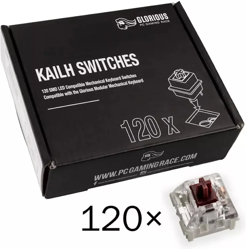 Glorious Kailh Speed Copper Switches (120 pcs)