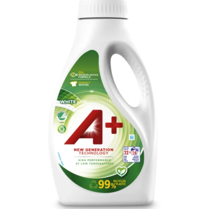 A+ Flytande tvättmedel white 880 ml