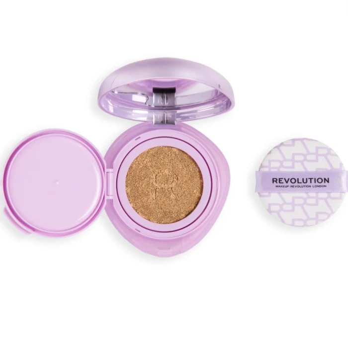 Revolution Superdewy Cushion Foundation Medium Neutral Warm 9g, bild 4