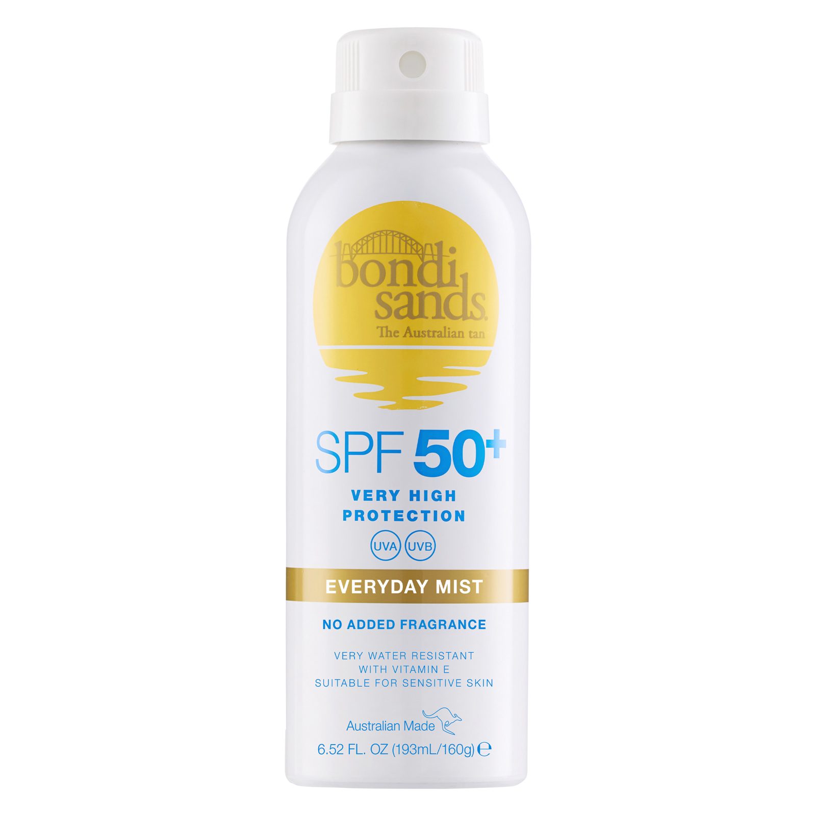 Bondi Sands SPF50+Everyday Aerosol Mist Spray 160 g