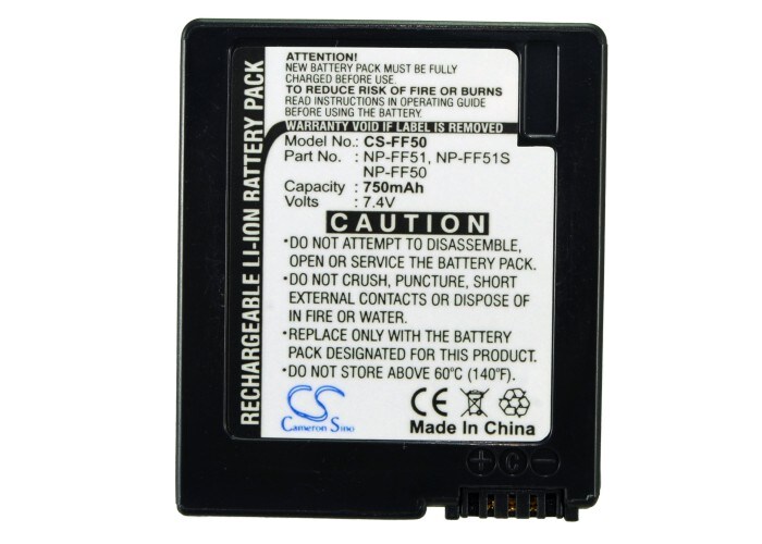 Batteri till Kamera för Sony DCR-IP220E, DCR-IP200K, DCR-HC1000E m.fl., bild 3