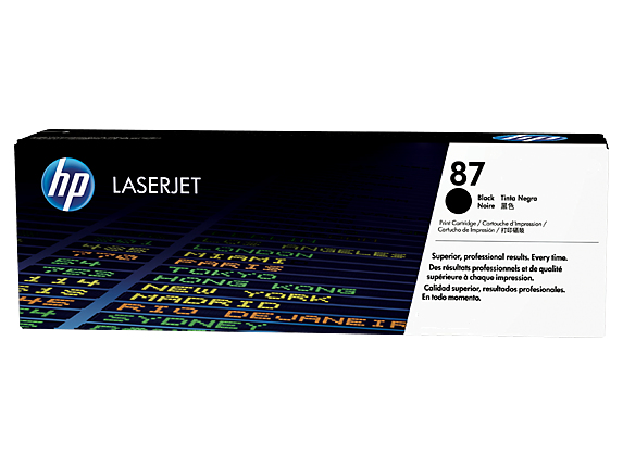 HP toner 87X Original Svart, bild 4