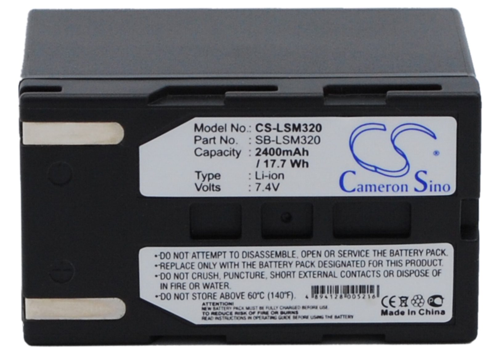Batteri till Kamera för Samsung VP-D351i, VP-DC161Wi, VM-DC560K m.fl., bild 4