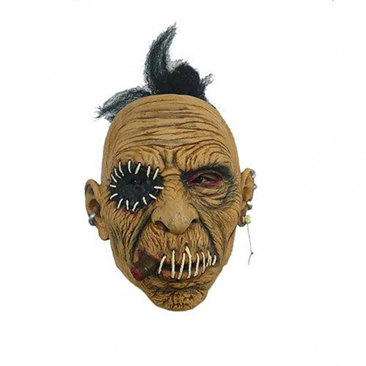 Latex Mask Stitched Mouth