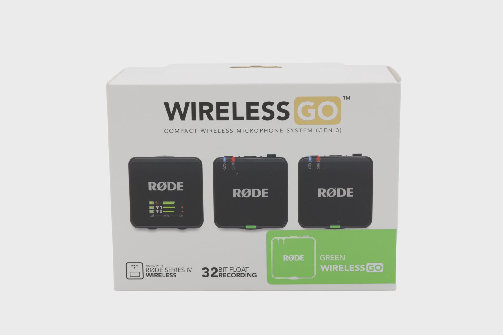 Røde Wireless GO (Gen 3) - Grön