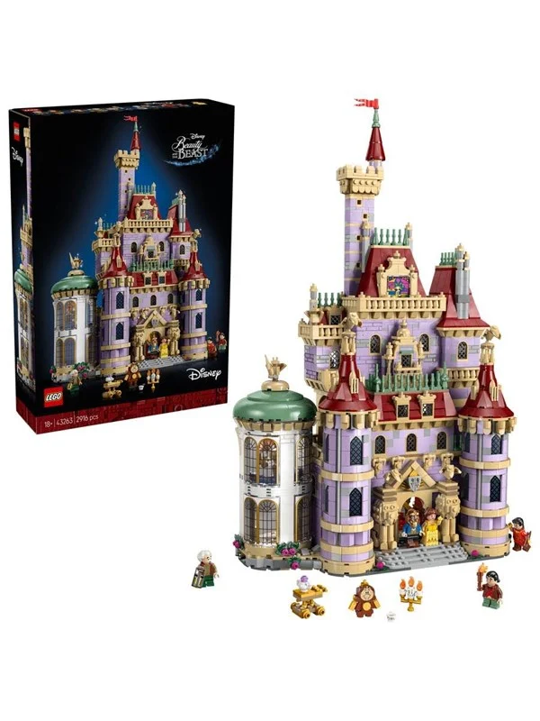 LEGO Disney 43263 Skönheten och odjuret - slottet