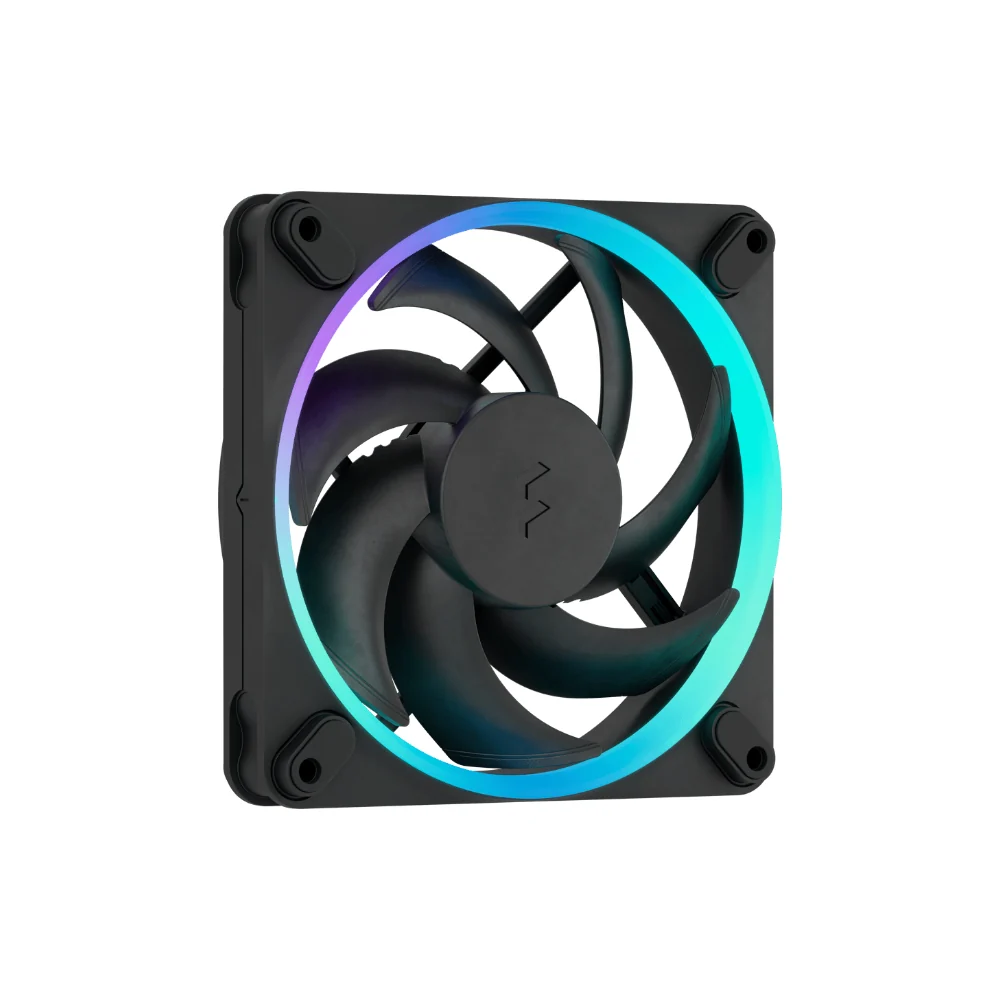 Fractal Design Momentum 120mm PWM ARGB-fläkt (3-pack, svart)