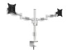 Multibrackets M VESA Deskmount Officeline Dual Vit, bild 2