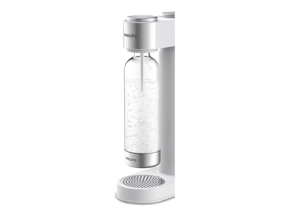 Philips GoZero ADD4902WH - soda maker - brushed stainless steel