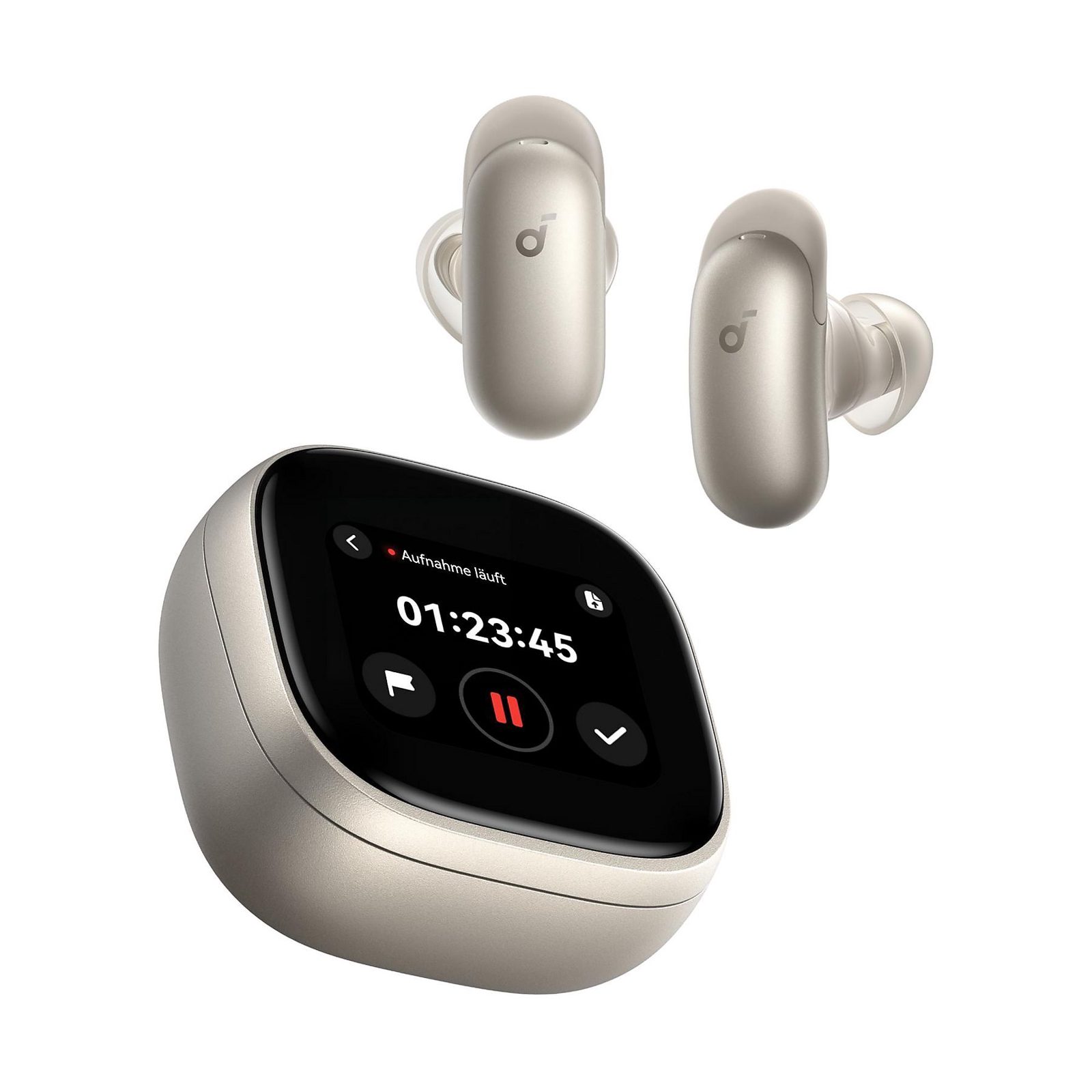 Soundcore Liberty 5 Pro Max trådlösa in-ear-hörlurar Guld