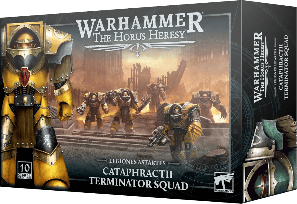 HORUS HERESY: LEGIONES ASTARTES CATAPHRACTII TERMINATOR SQUAD