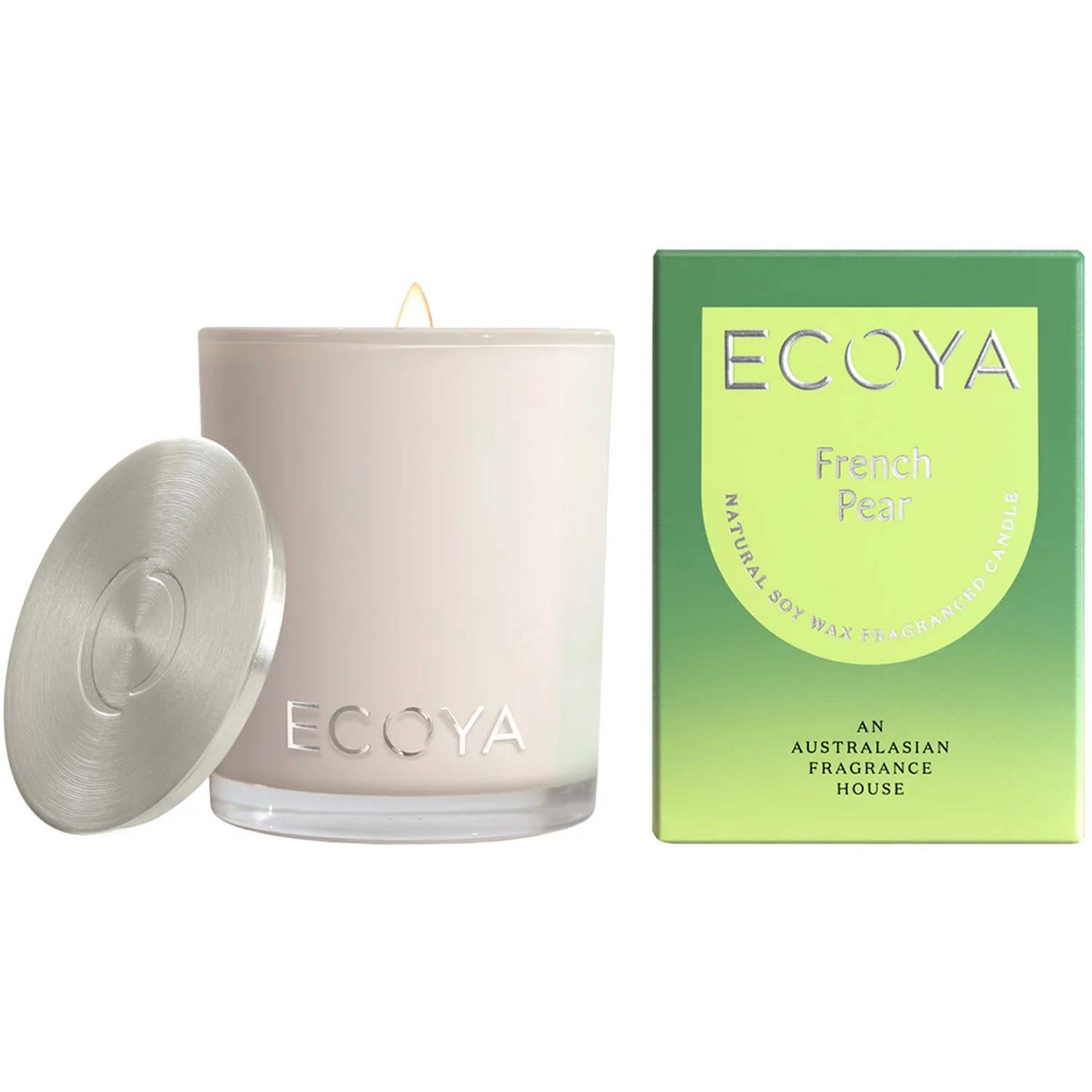 Ecoya French Pear Fragranced Candle 80 g