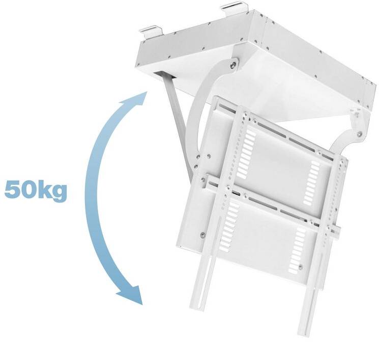 Takfäste Multibrackets M Motorized Ceiling Mount Pro White 32"-75", bild 3