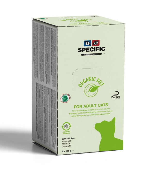 Specific F-BIO-W Organic Chicken 8x100 g