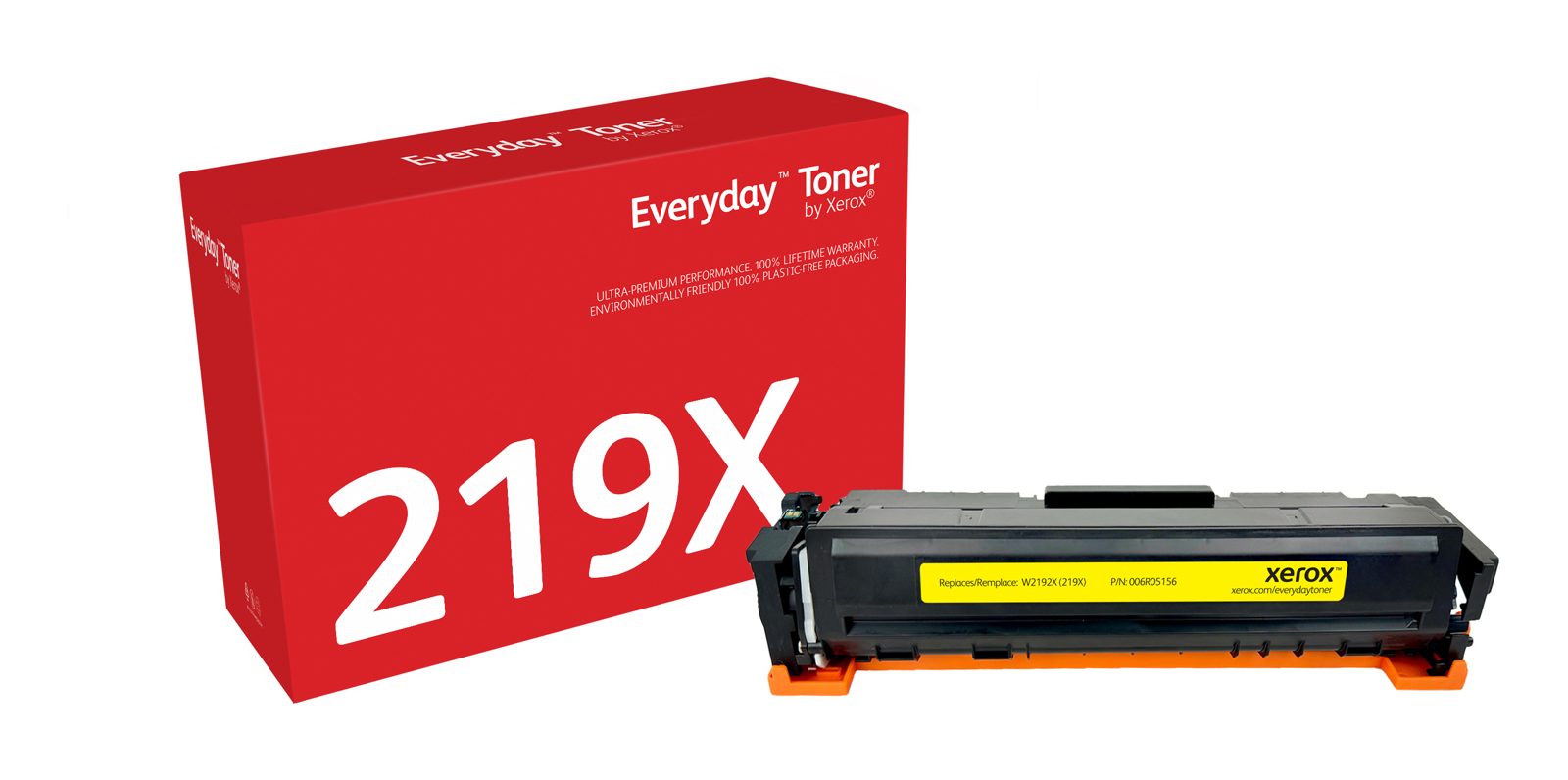Xerox HP 219X Gul, 2500 sidor, bild 2