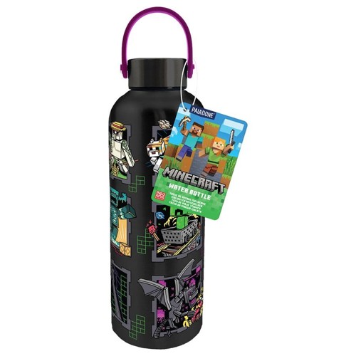 Minecraft - Mascots Metal Water Bottle
