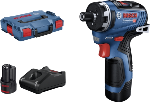 Bosch GSR 12V-35 HX skruvdragare 35 Nm, 2 x 3,0 Ah, L-BOXX