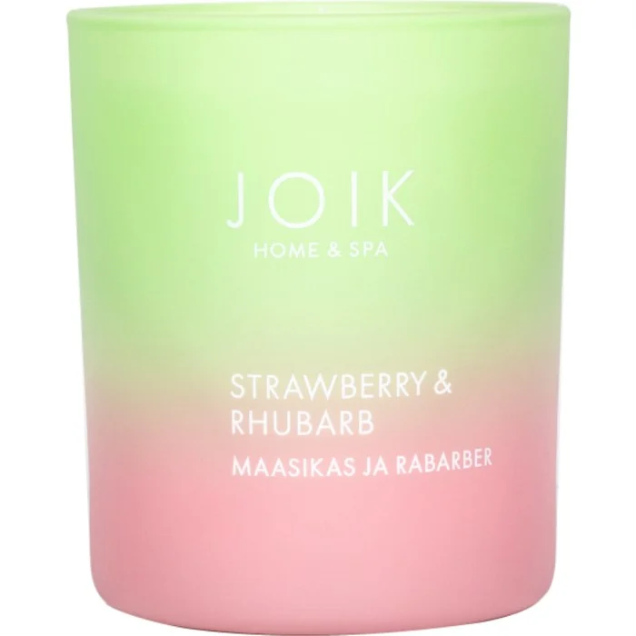 JOIK Organic Doftljus Strawberry & Rhubarb 150 g
