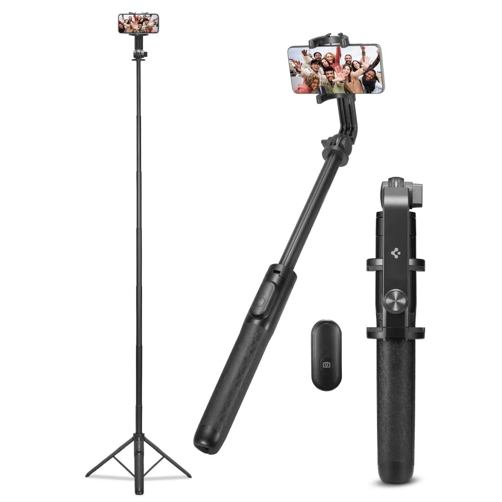 Spigen Tripod Selfie Stick - black - longer version