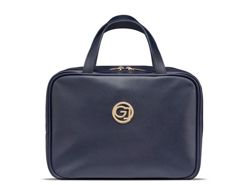 Gillian Jones - Organizer Cosmetic bag w. hangup function - Dark blue PU, bild 2