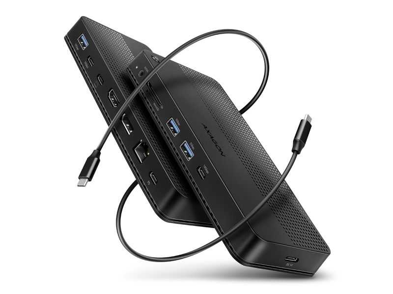 Axagon HMC-U4, Kabel, USB4, 100 W, 3,5 mm, 1.4/2.3, 10,100,1000 Mbit/s