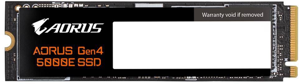 1 TB Gigabyte AORUS 5000E, NVMe PCIe, Gen4 SSD, M.2, bild 2