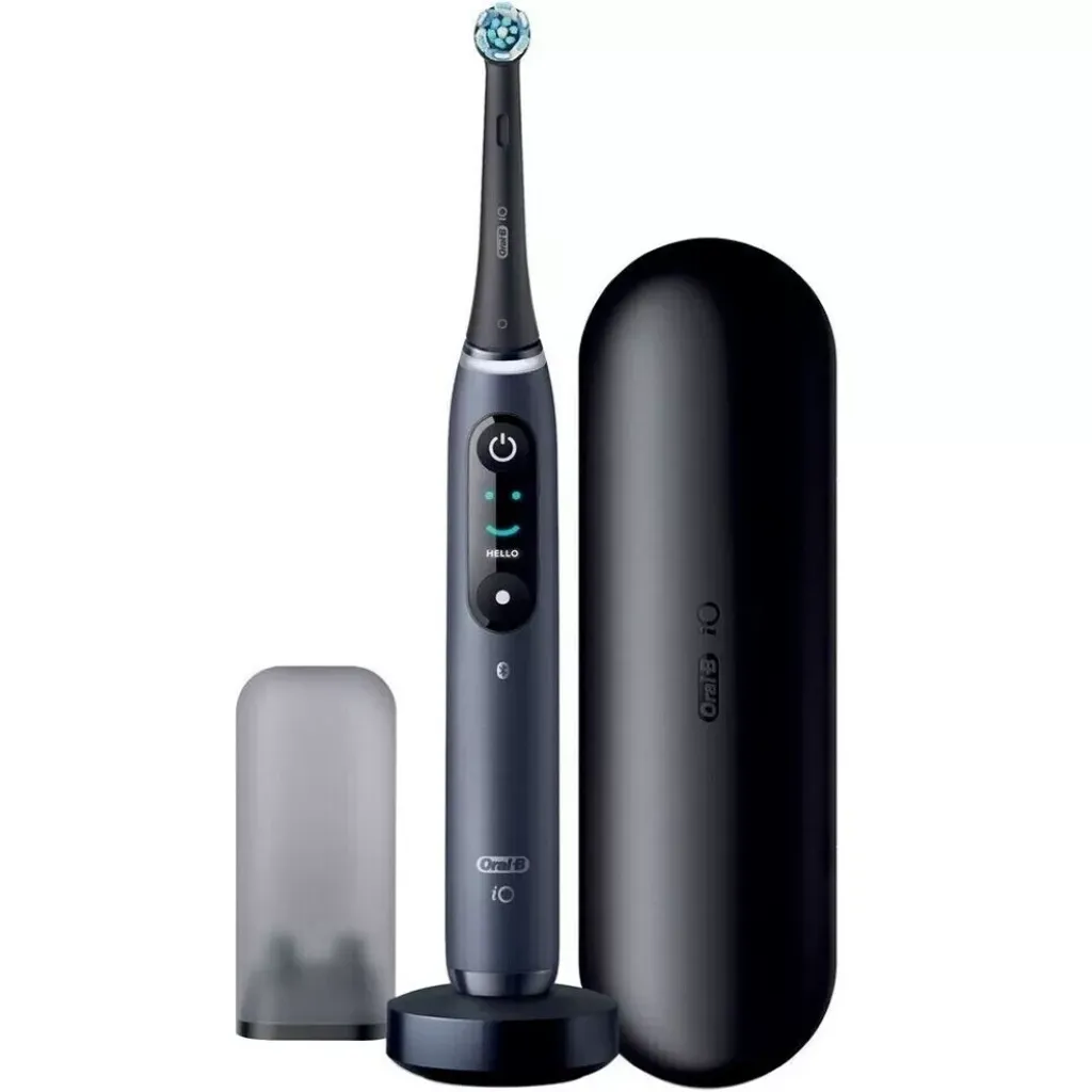 Braun 408567 vuxen vibrerande eltandborste daglig vård svart OLED uppladdningsbar, bild 3