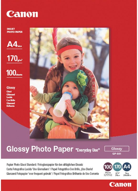 Canon Gp-501 Glossy Fotopapper A4 (100 ark)