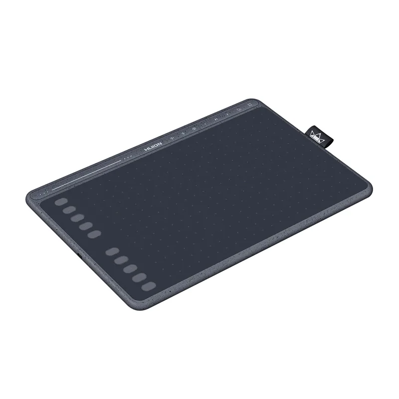 HUION HS611, Kabel, 5080 lpi, 258,4 x 161,5 mm, USB, 1 cm, Svart, bild 2