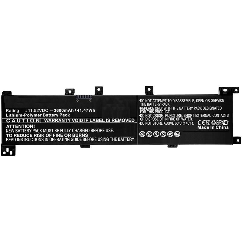 Batteri CoreParts Li-Ion 41Wh, 11.52V 3.6Ah, till Asus, bild 3