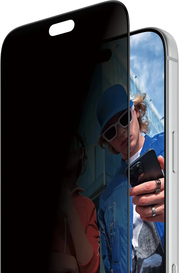 PanzerGlass iPhone 18 Pro Max 2-vägs sekretesskärmskydd, transparent, bild 2