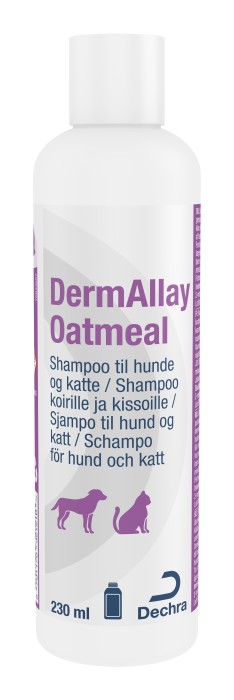 Dechra DermAllay Oatmeal Schampo 230 ml