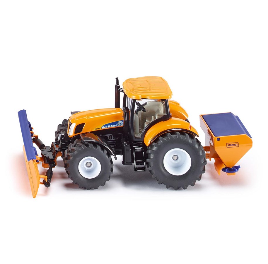 Siku 1:50 - 2940 Traktor med Plog och saltspridare