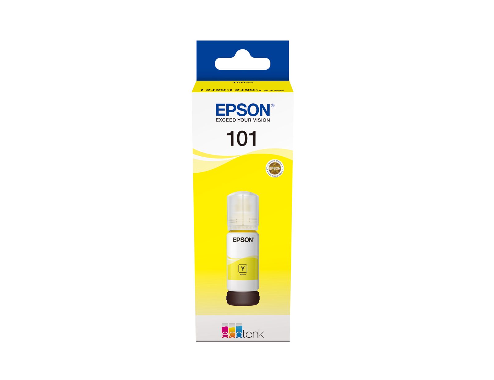 Epson EcoTank 101 Gul, flaska 70ml, 6000 sidor, bild 3