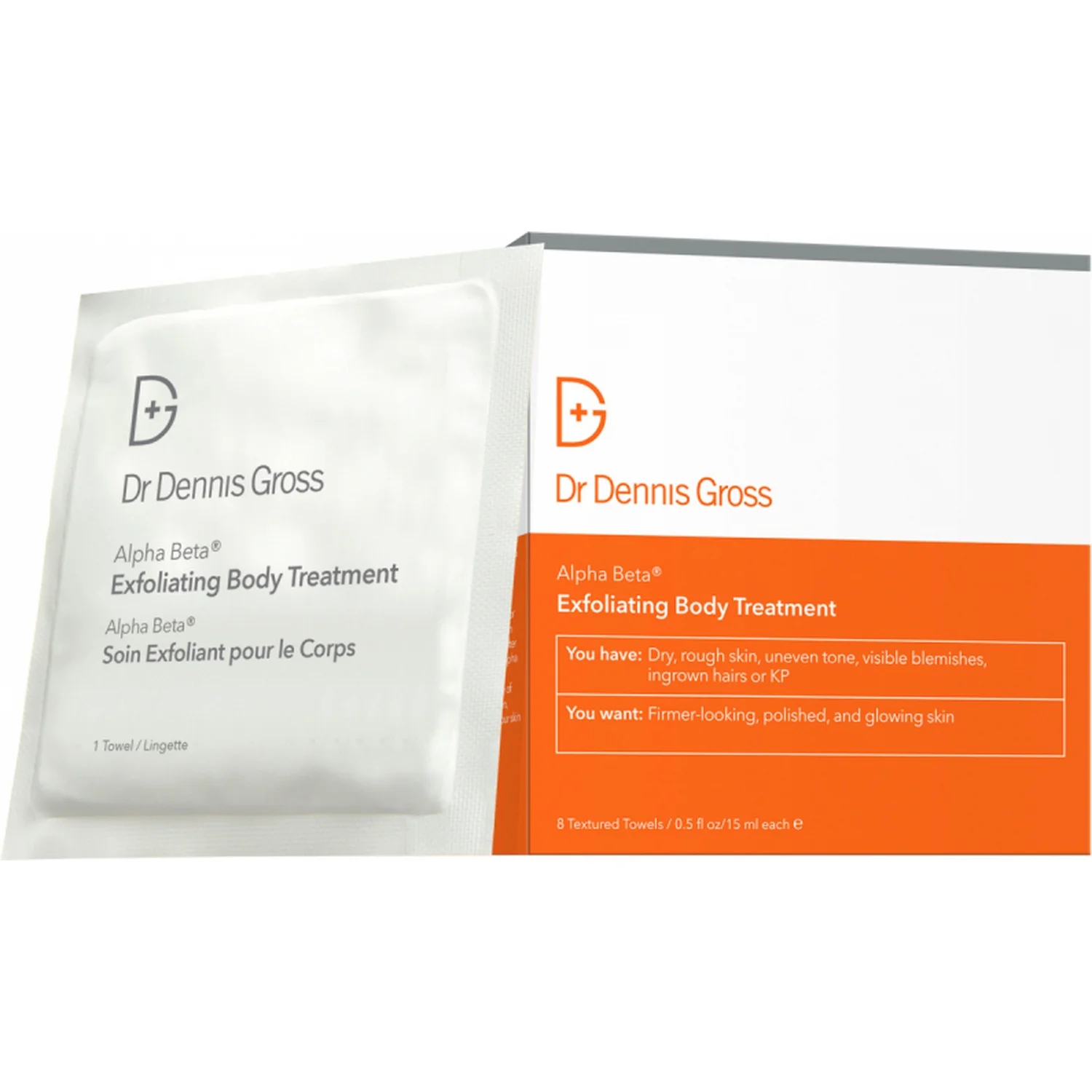 Dr. Dennis Gross Alpha Beta® Exfoliating Bodytreatment 8 pcs