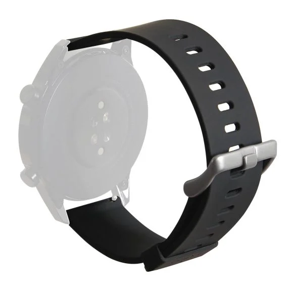 Puro Universal klockarmband i silikon 20mm (svart), bild 3