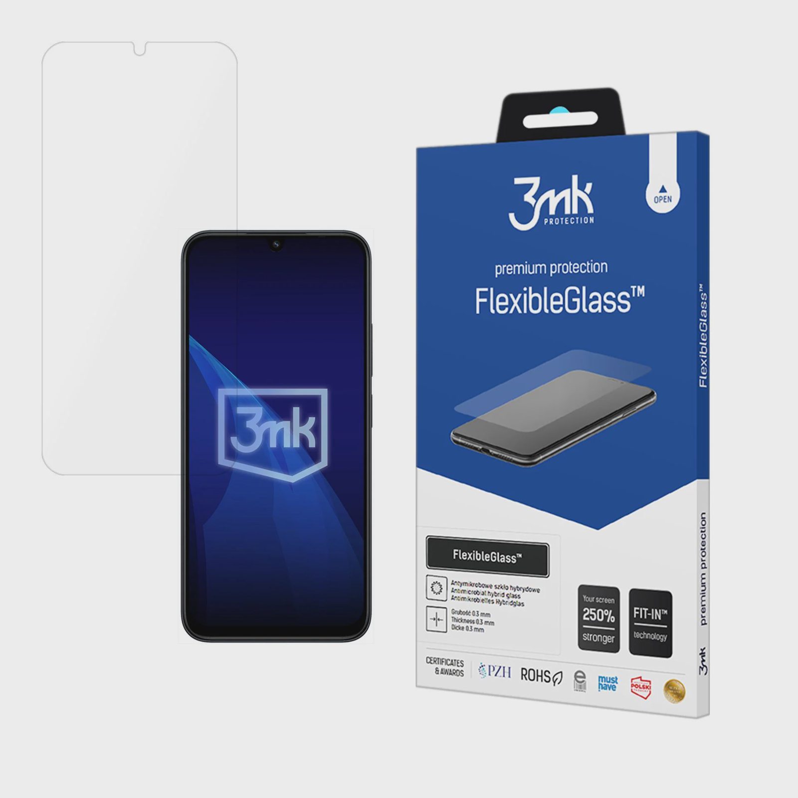 3mk FlexibleGlass hybridglas till Xiaomi Redmi 15C