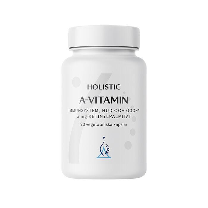 Holistic A-vitamin - 3 mg retinylpalmitat 90 st, bild 3