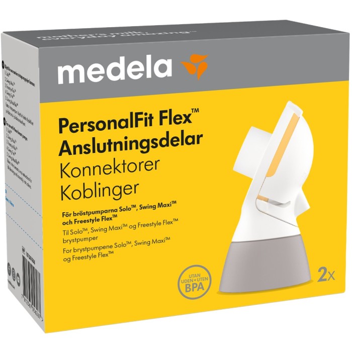 Medela Anslutningsenhet till Flex-bröstpumpar, 2-pack