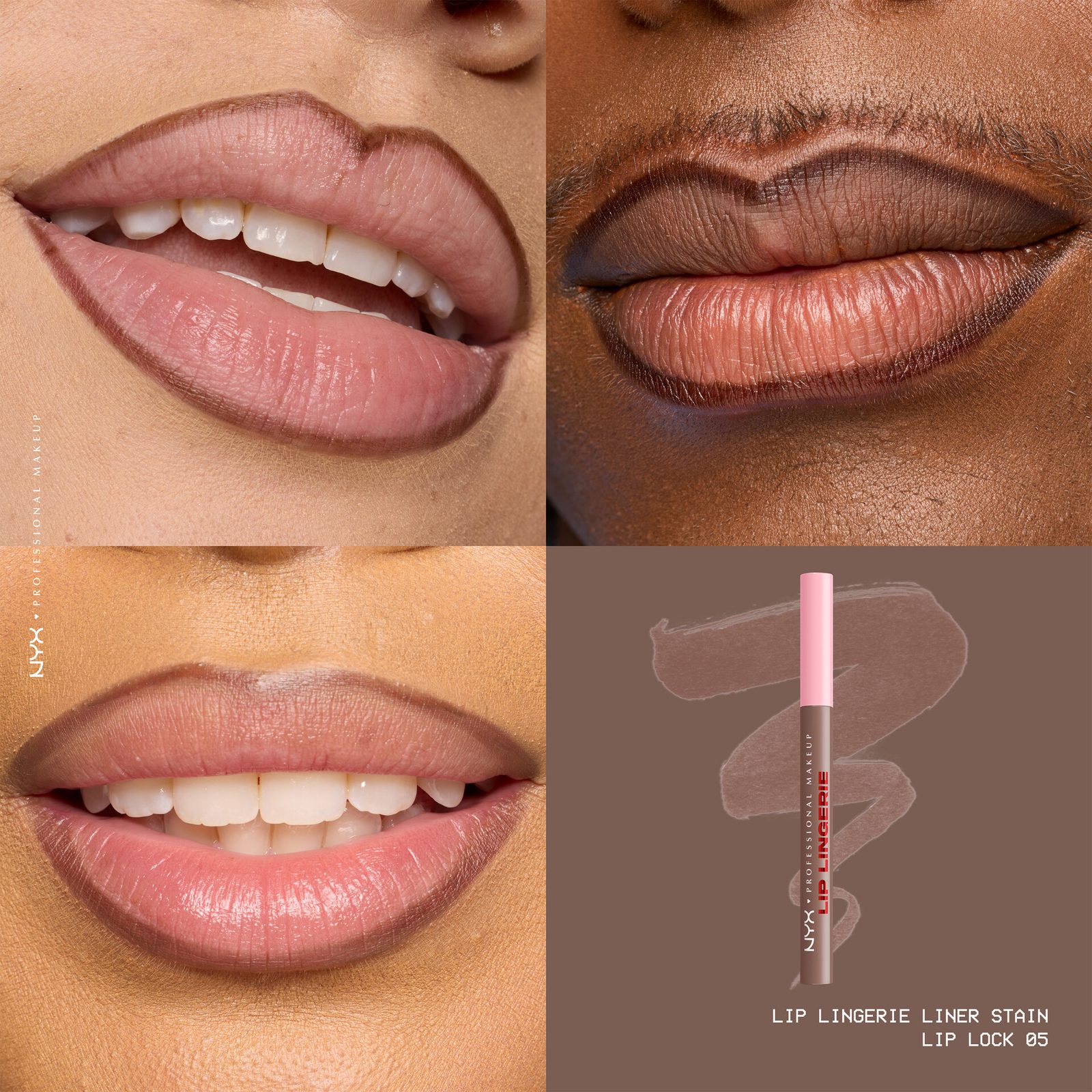 NYX PROFESSIONAL MAKEUP Lip Lingerie Liner Stain 05 Lip Lock, bild 3