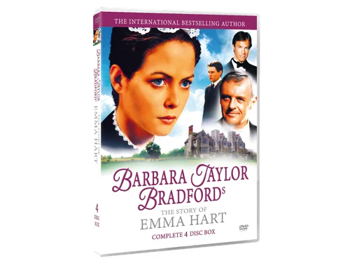 Barbara Taylor Bradford Emma Harte Complete 4 DVD, The story of - END OF LINE - PRODUCTS WILL BE DELETED WHEN SOLD OUT
