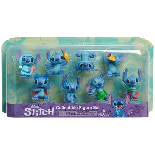 Disney Stitch Figurset 8-Pack