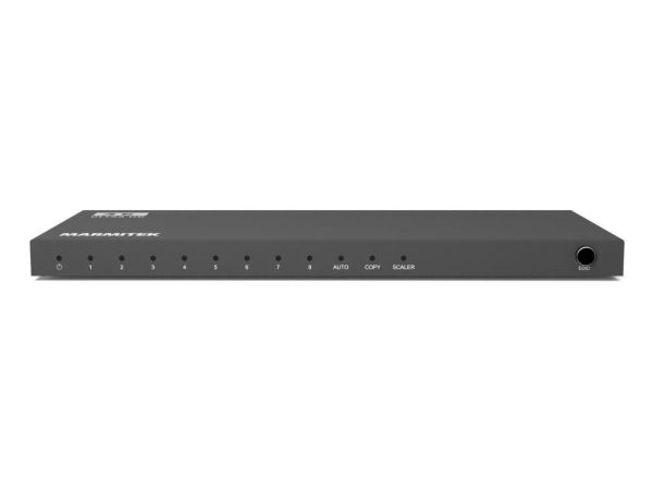 Marmitek 25008482, HDMI, 8x HDMI, 2.0b, 3840 x 2160 pixlar, Svart, 4K Ultra HD