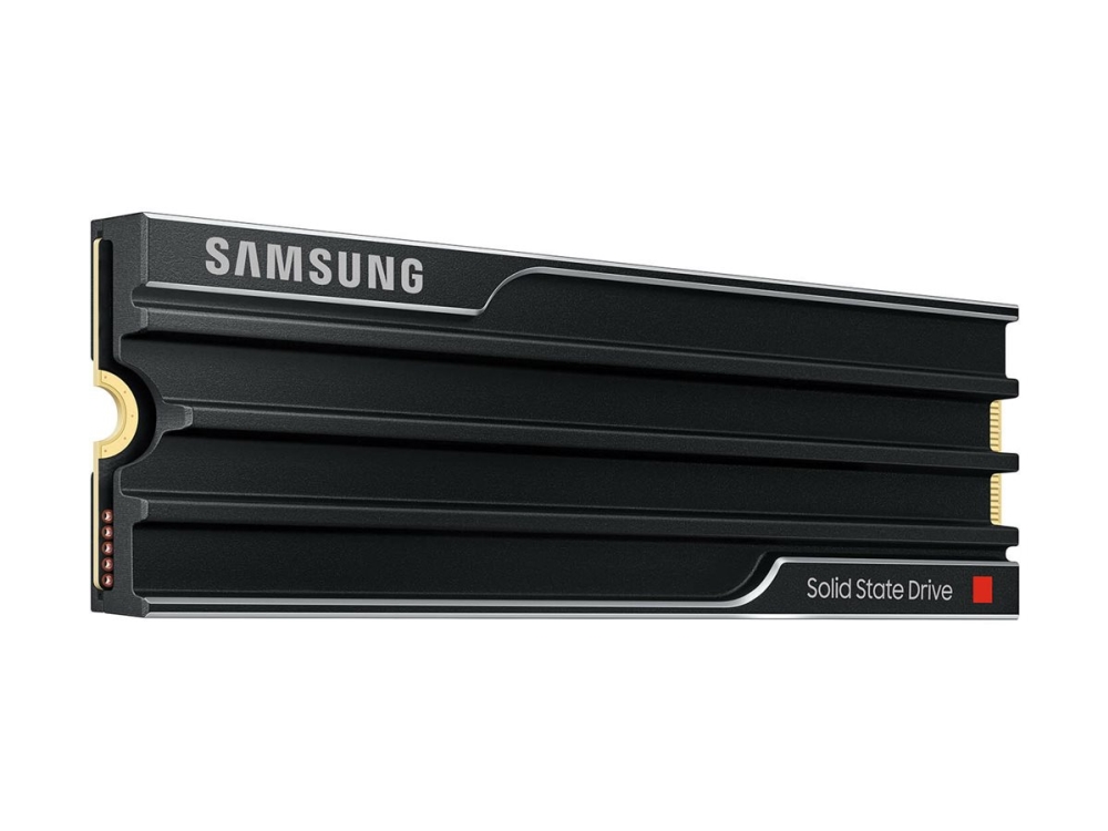 Samsung 9100 Pro intern SSD med kylfläns (2TB)